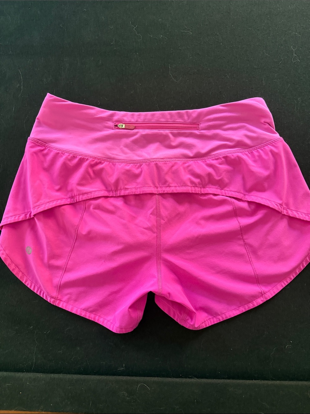 lululemon athletica Women's Athletic Shorts - Bright Pink - Picture 2 of 2